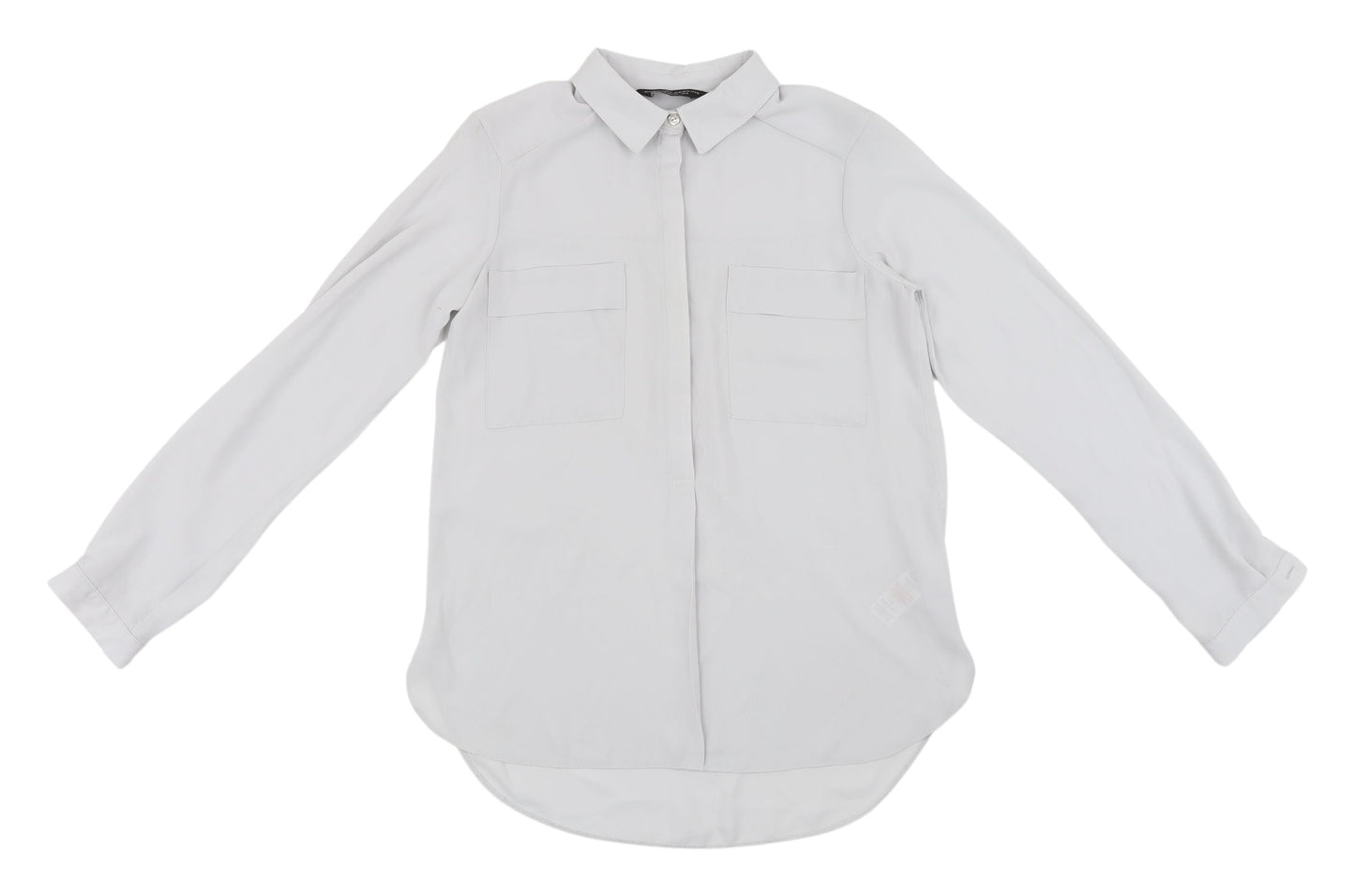 Dorothy Perkins Women's White Button-Up Shirt UK 6