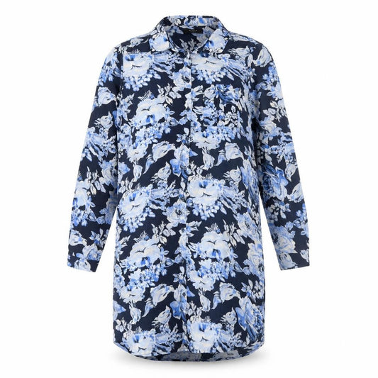 VILA Women's L Floral Shirt Dress - Multicoloured