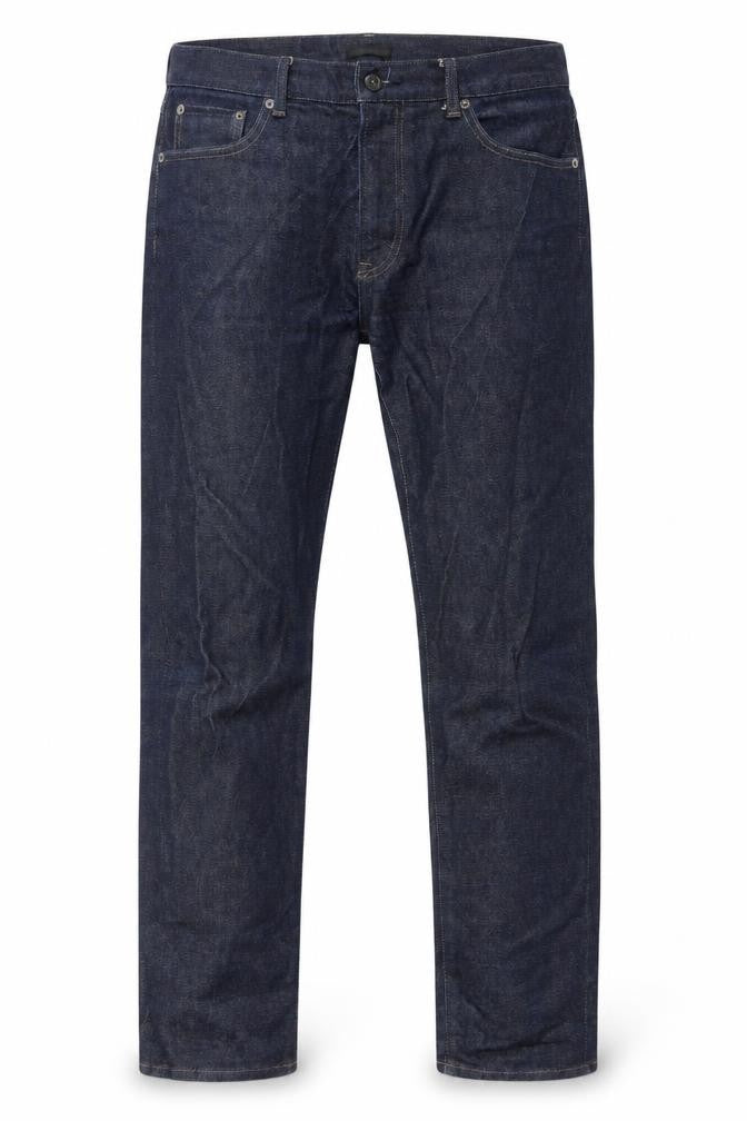 Uniqlo Men's Blue Straight Leg Jeans - Size 12