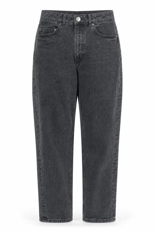 ASOS Women's Black Straight-Leg Jeans Size 8