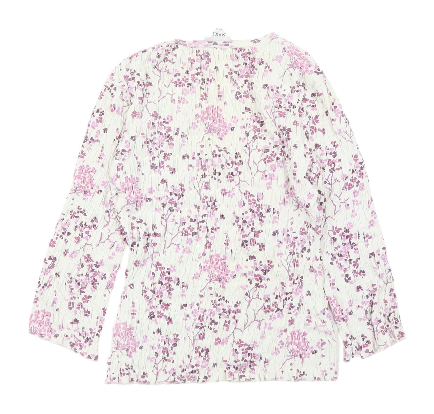 Next Women's Multicoloured Floral Blouse, Size 10