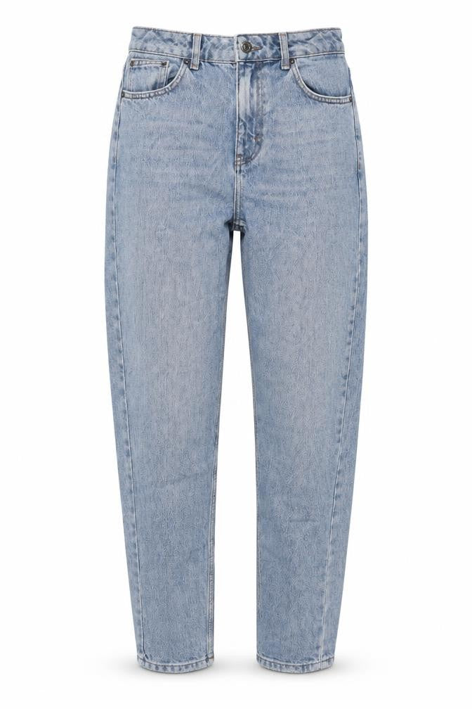 Topshop Women's Blue Straight Jeans, Size 28, Regular Fit