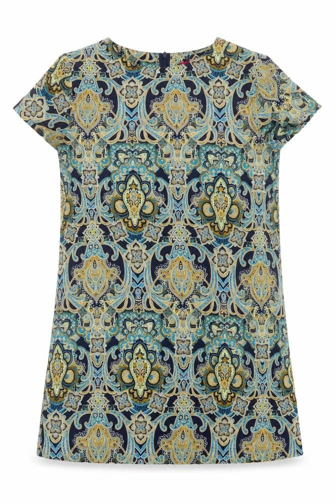 Boohoo Women's Multicoloured Paisley T-Shirt, Size 8