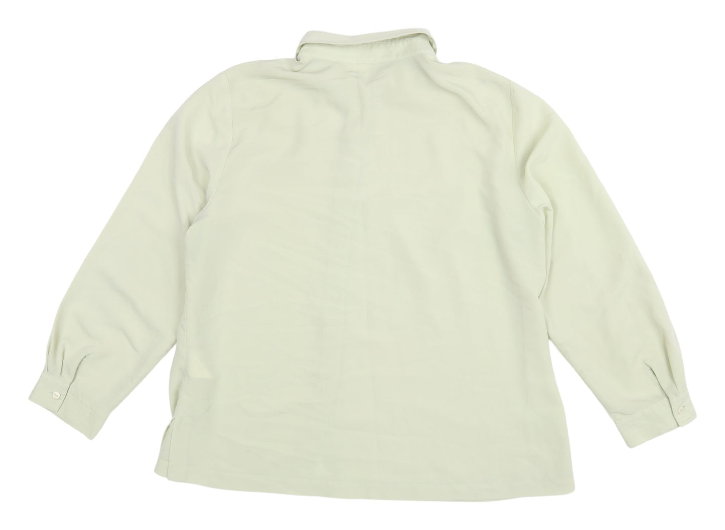 Windsmoor Women's Ivory Blouse Size 18, Classic Button-Up