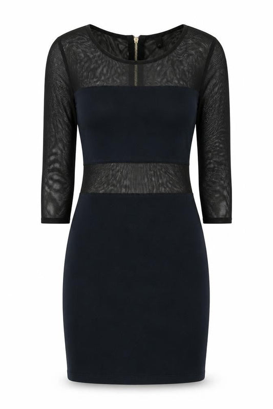 H&M Women's Black Bodycon Mini Dress Size 8