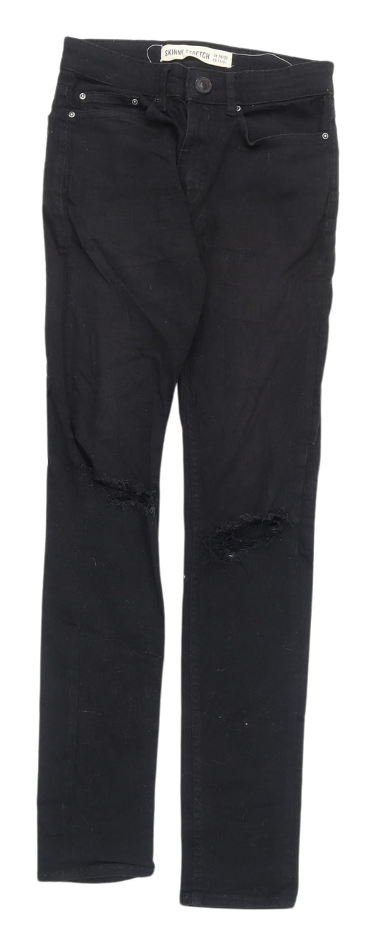 New Look Men's Black Skinny Jeans Size 28