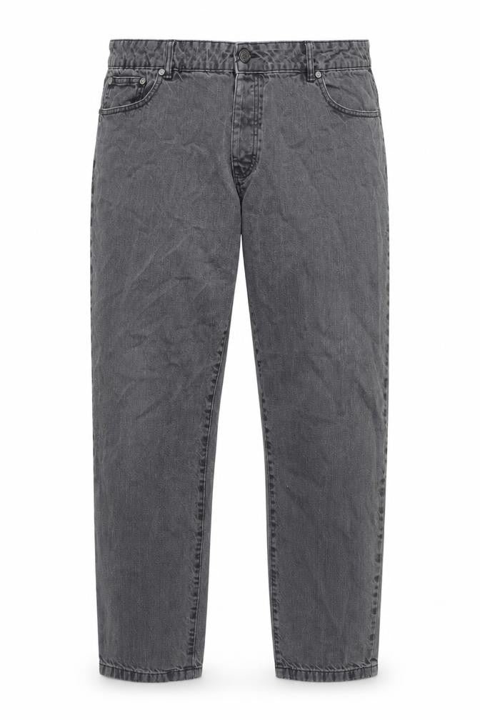 boohooMAN Grey Straight Jeans - Size L