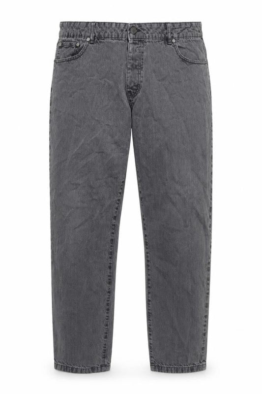 boohooMAN Grey Straight Jeans - Size L