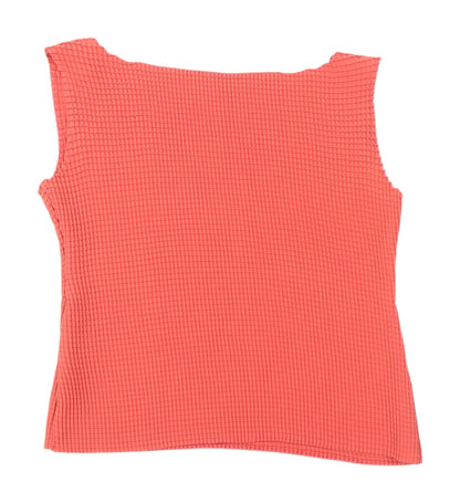 Preloved Definitions Women's Red Sleeveless Tank Top Size 12/14 - Back