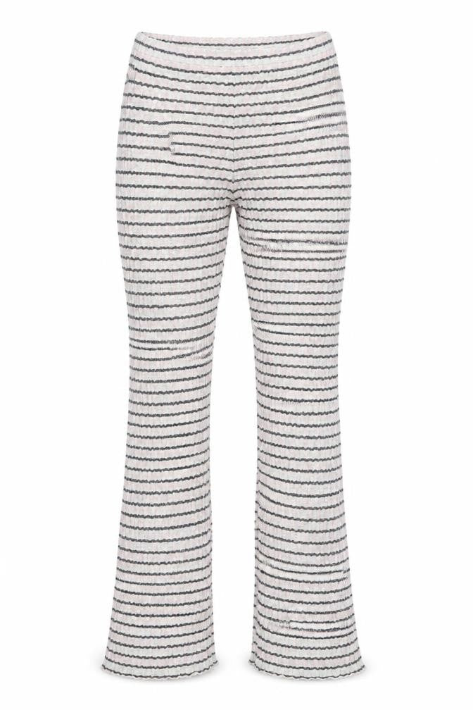 Zara Women's Multicoloured Striped Trousers M