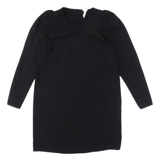H&M Women's Black Long Sleeve Dress Size S