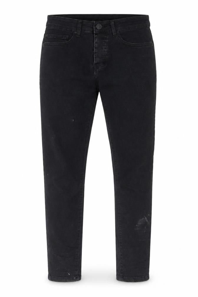 Denim Co. Men's Black Skinny Jeans, Size M, 30 in Waist