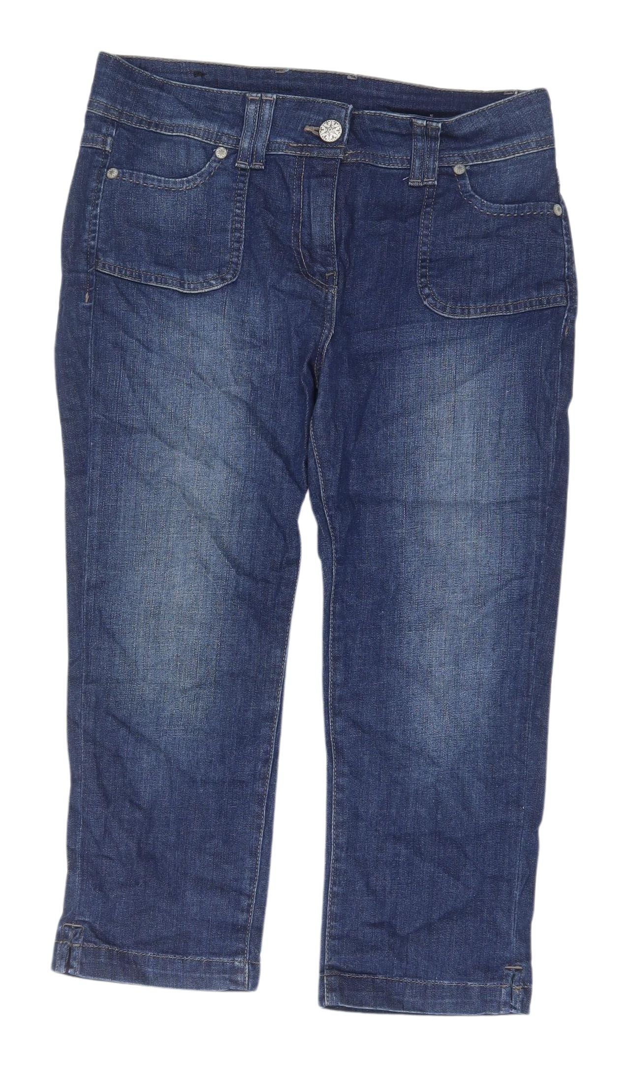 Marks and Spencer Women's Blue Denim Jeans Size 10