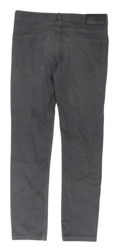 Back view of French Connection Grey Slim Jeans Men's, size 28