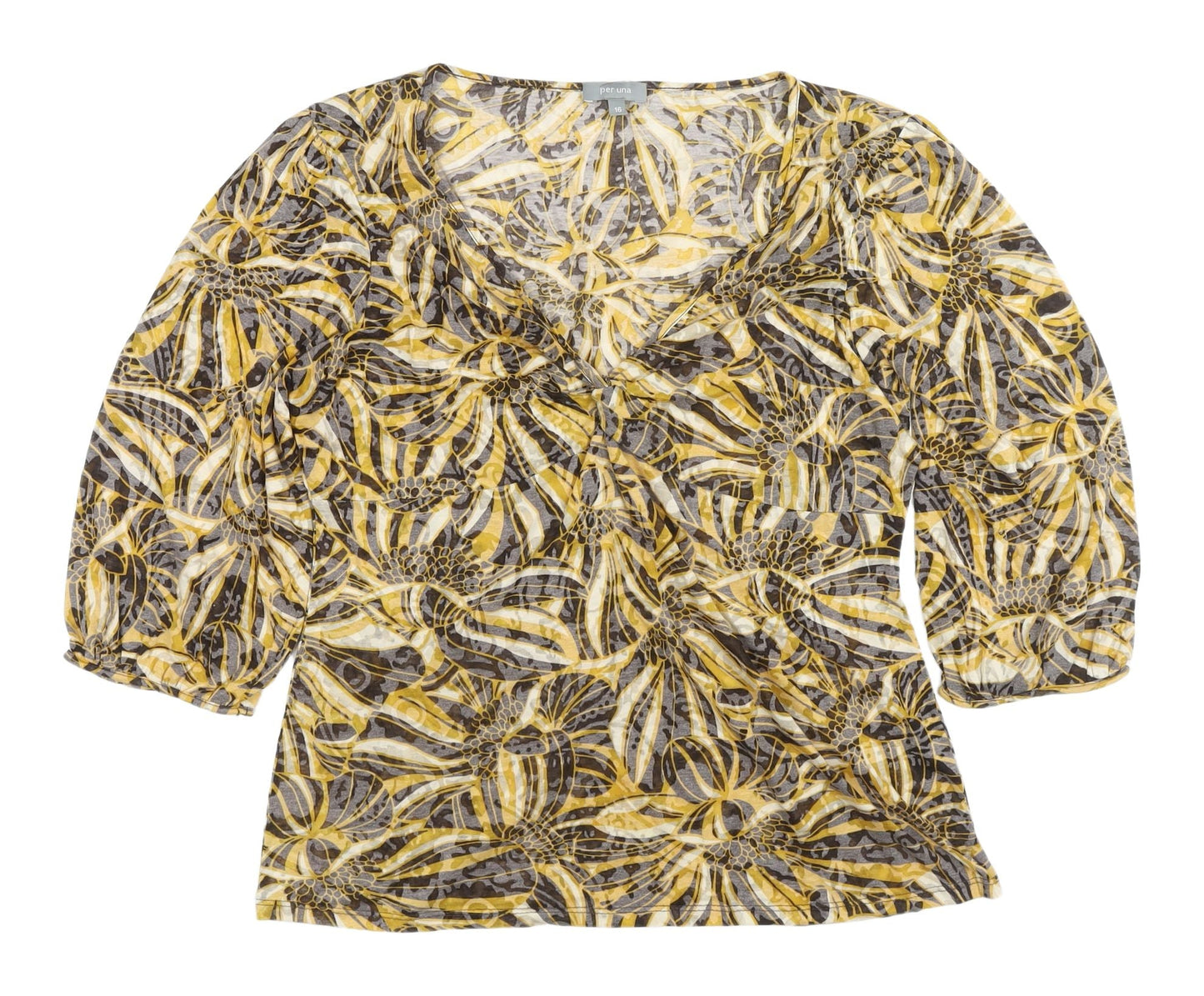 Marks and Spencer Women's Multicoloured Floral Blouse