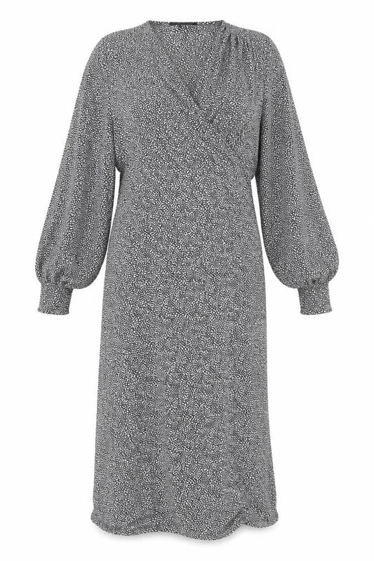 Next Women's Multicoloured Wrap Midi Dress Size 16