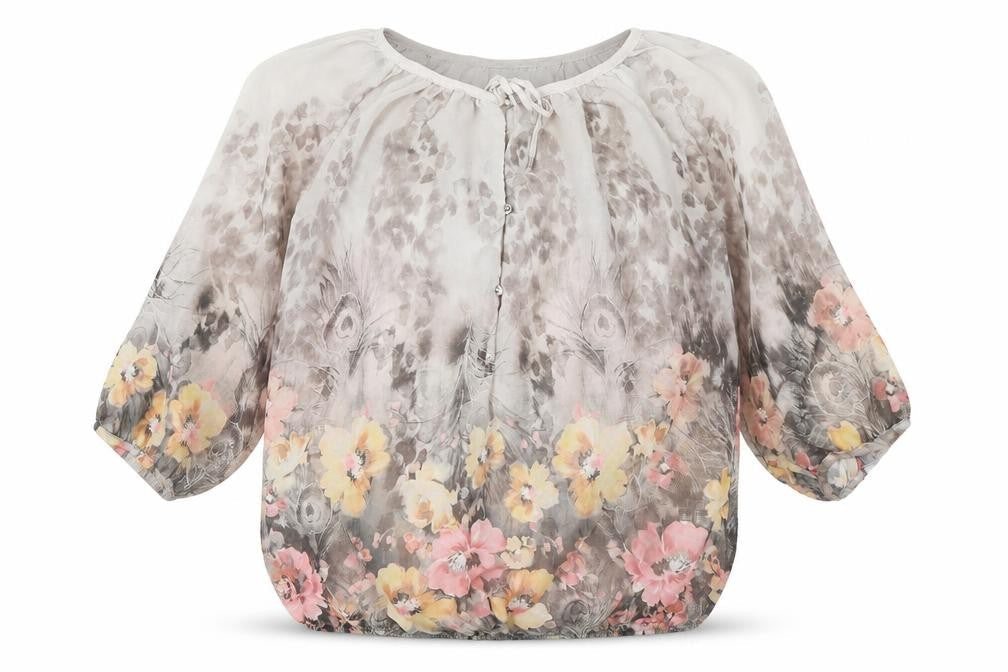 Dorothy Perkins Women's Floral Tunic Blouse, Size 8