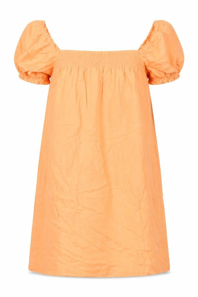 Abercrombie & Fitch Women's Orange XS Blouson Dress