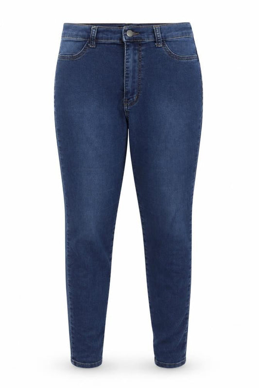 Boohoo Women's Blue Skinny Jeans Size 12