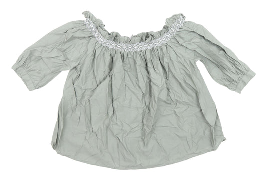 Marks and Spencer Khaki Women’s Off Shoulder Top