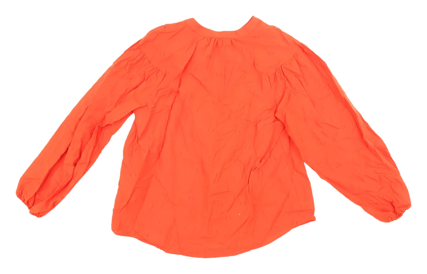 Marks and Spencer Women's Orange Blouse, Size 8