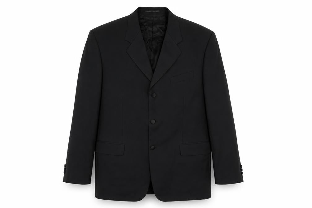 Scott & Taylor Men's Black Blazer, L - Classic Style