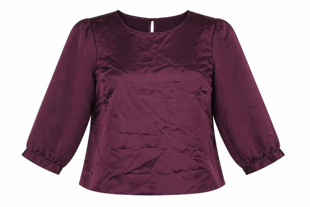 Miss Selfridge Purple Women's Blouse for Autumn