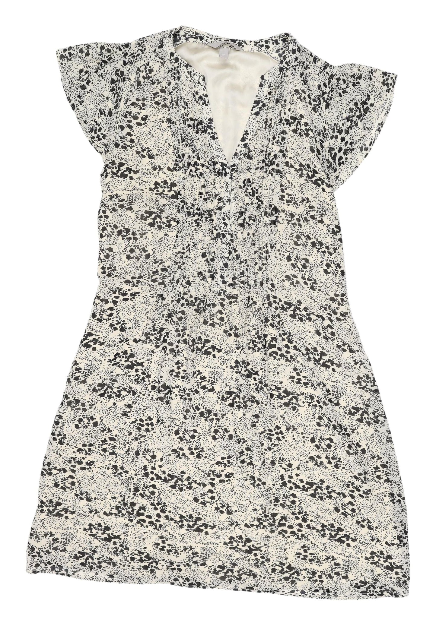 H&M Women's Multicoloured Short Shift Dress, Size 14