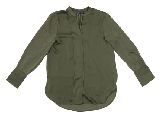 Marks and Spencer Women's Green Blouse Size 6