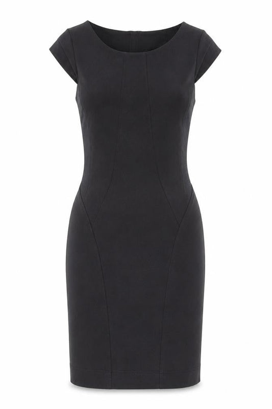 Sandwich Women's Black Sheath Dress, Size S