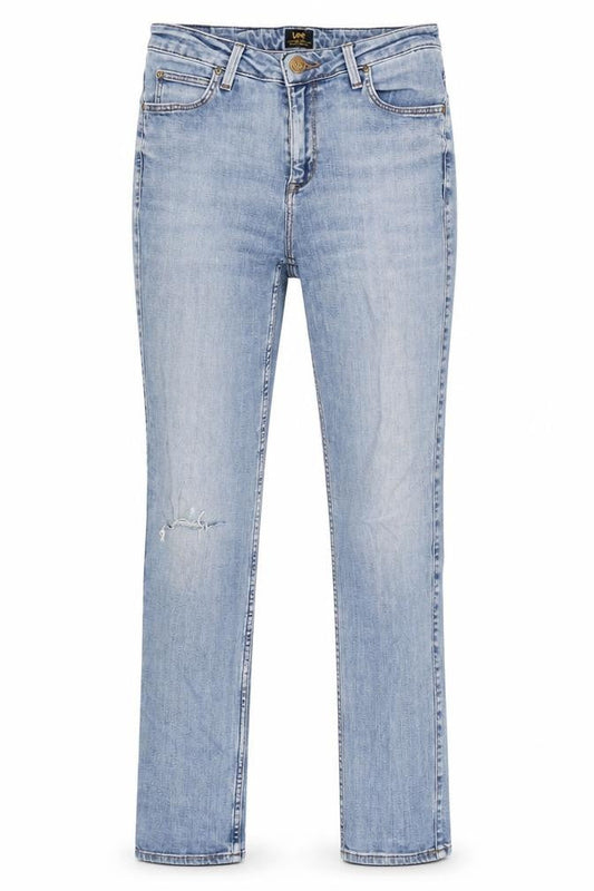 Lee Women's Blue Skinny High-Rise Jeans W30 L33