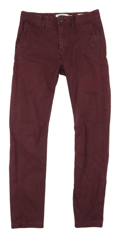 Preloved H&M Men's Brown Chino Trousers 28 - Front