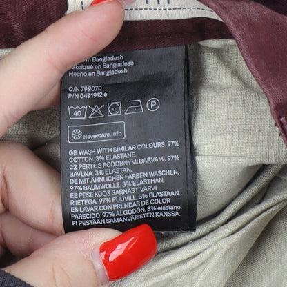 Preloved H&M Men's Brown Chino Trousers 28 - Label