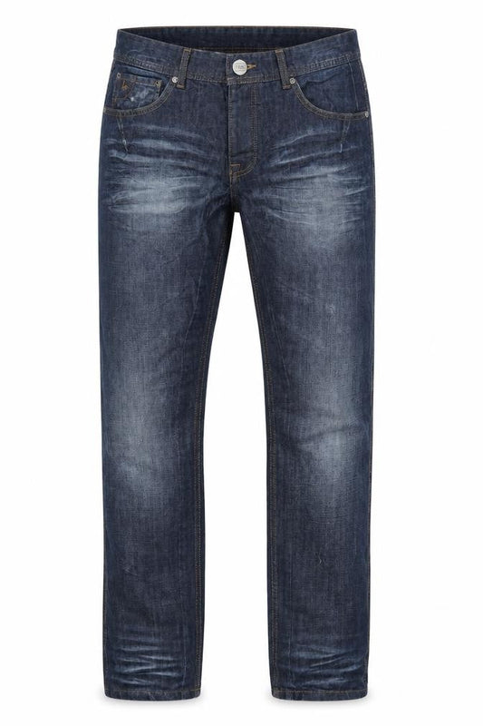 Inside Men's Blue Straight Jeans Size 16 Cotton