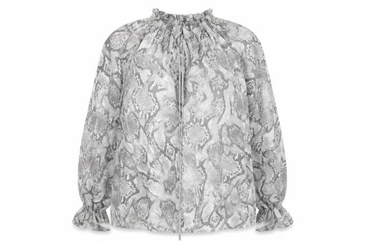 Marks and Spencer Women's Grey Animal Print Blouse