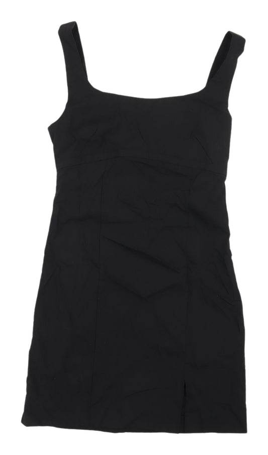 MNG Women's Black Mini Pencil Dress, Size 12, Party