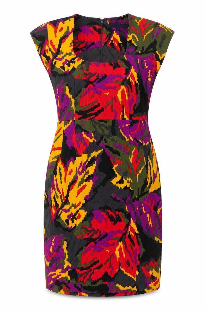 French Connection Women's Multicoloured Sheath Dress