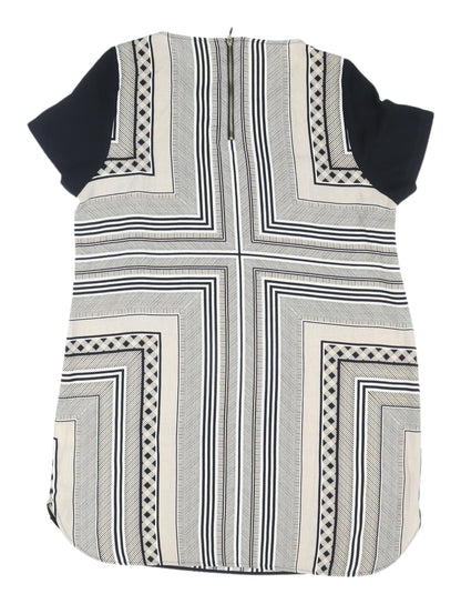 Marks & Spencer Geometric Blouse, Size 14, Women's Classic