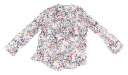 Back view of Marks & Spencer Floral Tunic Blouse, Multicoloured, size 10