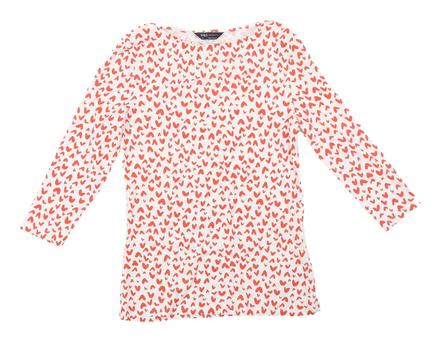 Marks and Spencer Women's Multicoloured T-Shirt, Size 10