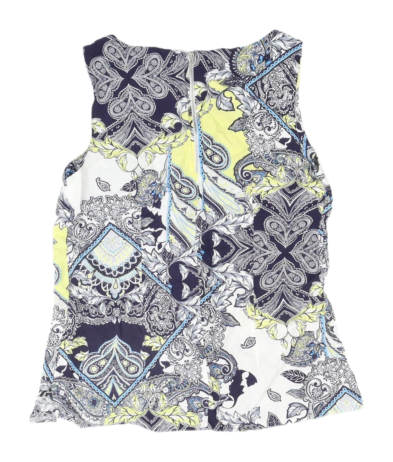 Red Herring Women's Multicoloured Paisley Tunic Blouse