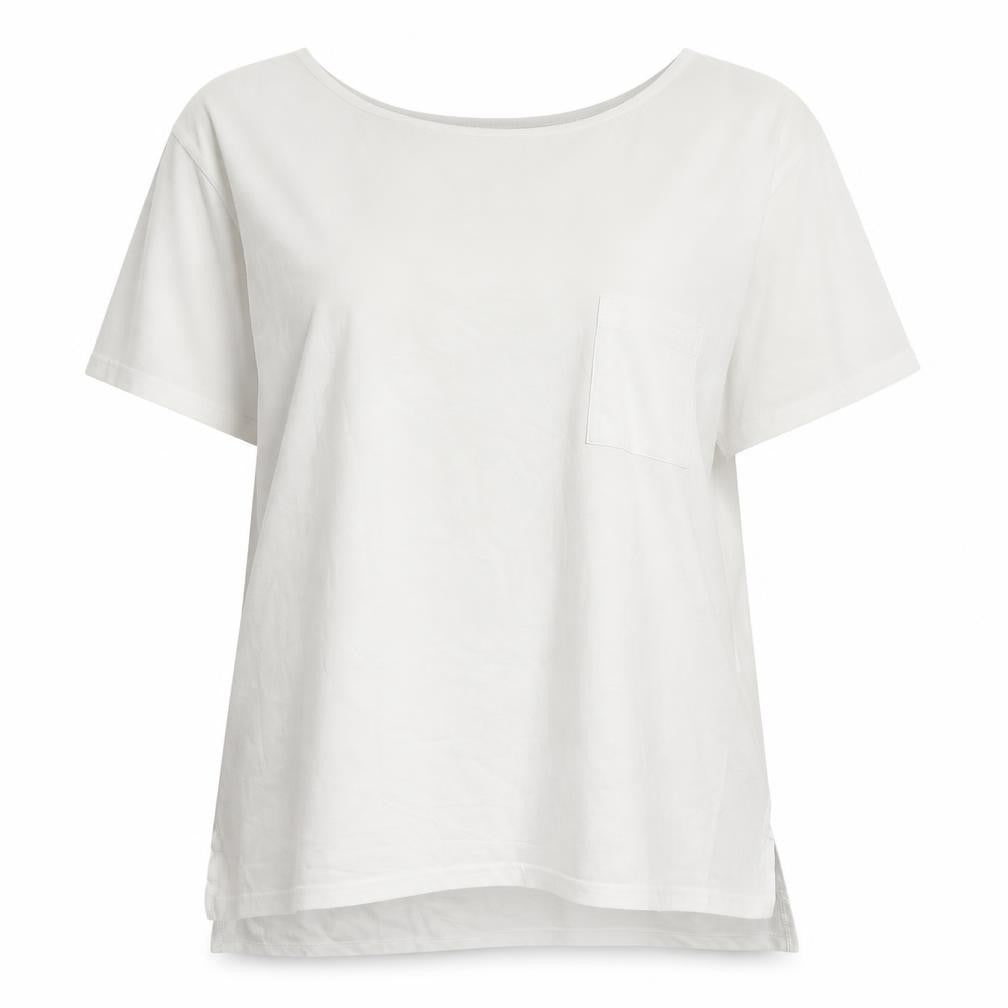 French Connection White XL Women's T-Shirt Casual