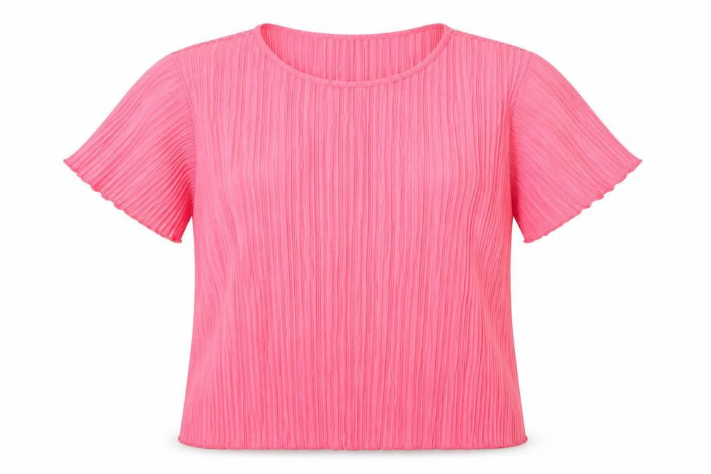 Bonmarché Women's Pink XL Blouse Short Sleeves