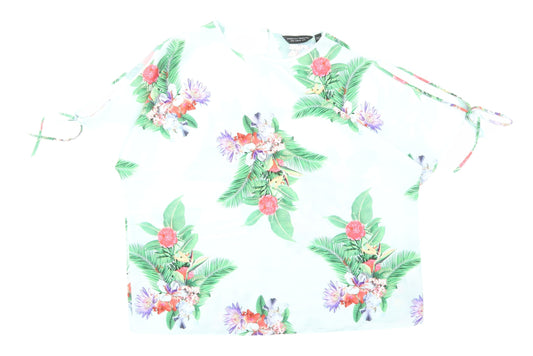Dorothy Perkins Women's Multicoloured Floral Blouse Size 16