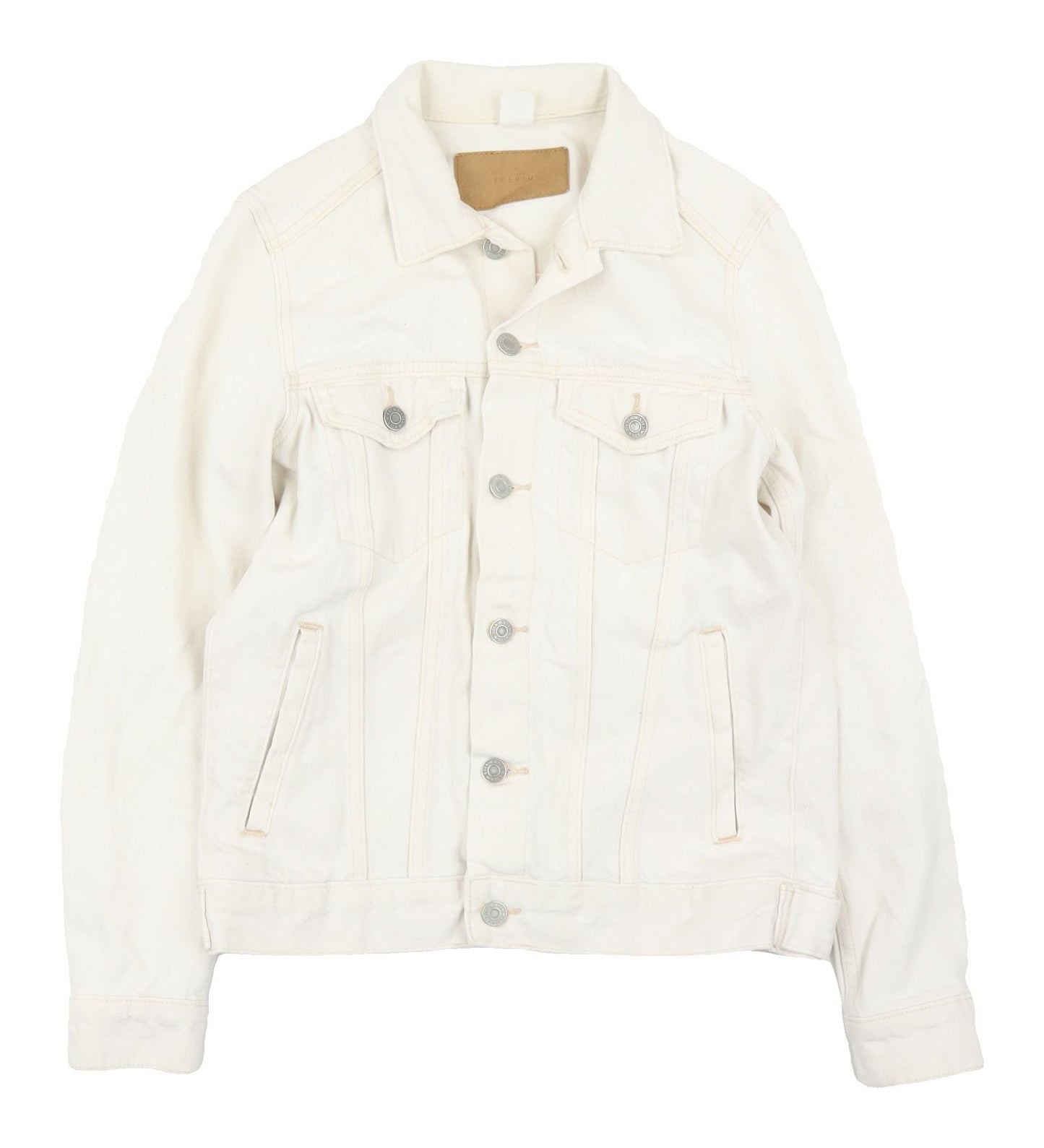 White &Denim Women's Short Cotton Jacket, Size 6