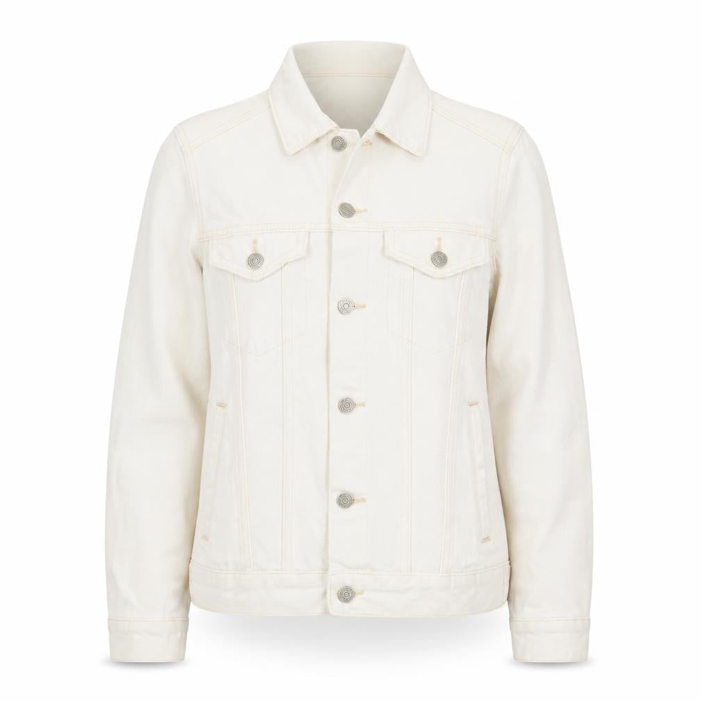 White &Denim Women's Short Cotton Jacket, Size 6