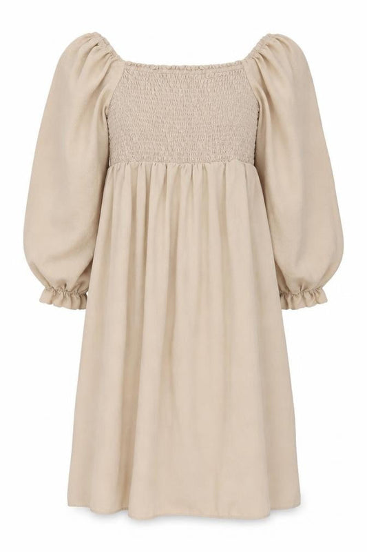 New Look Beige Shift Dress - UK 12, Classic Style