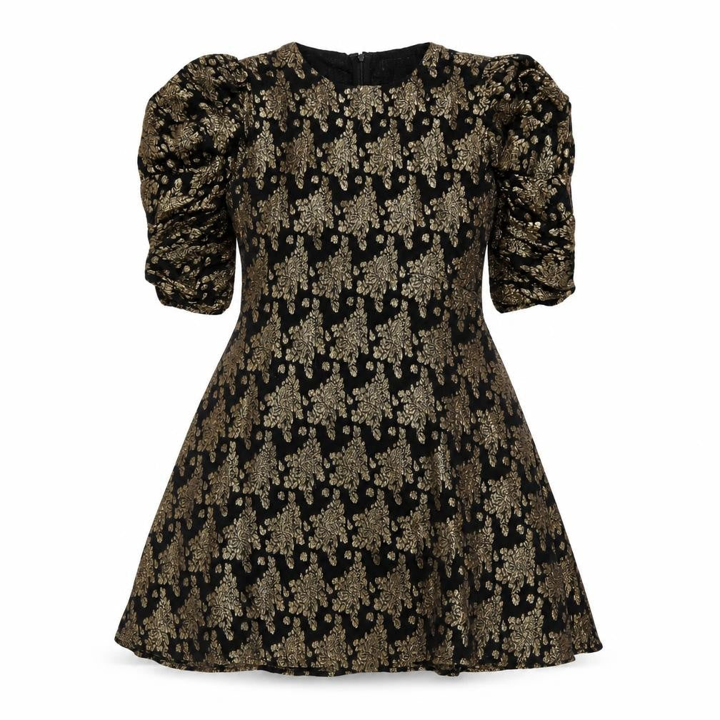 Warehouse Women's Black A-Line Dress Size 12