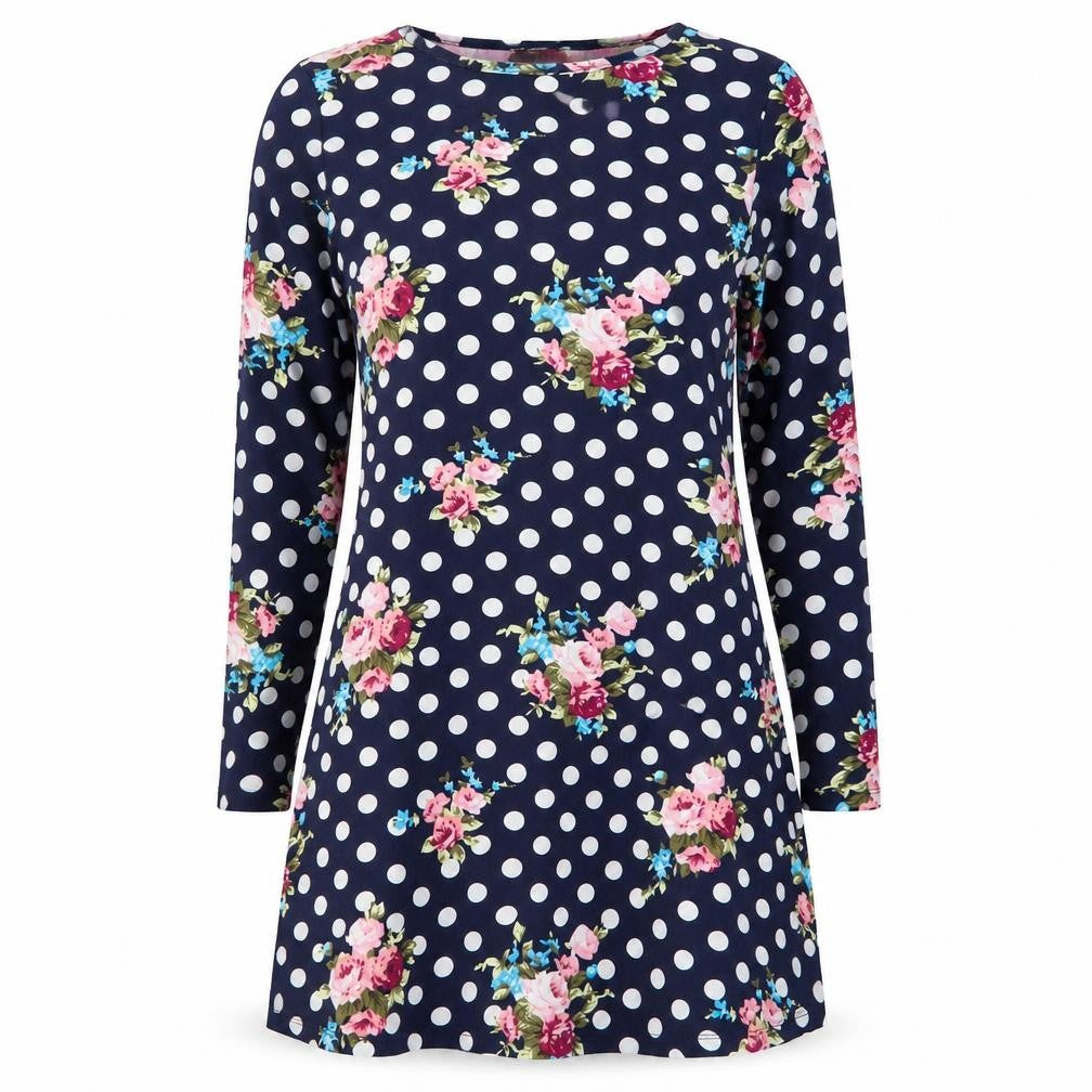 Oeuvre Women's S/M Multicoloured A-Line Dress