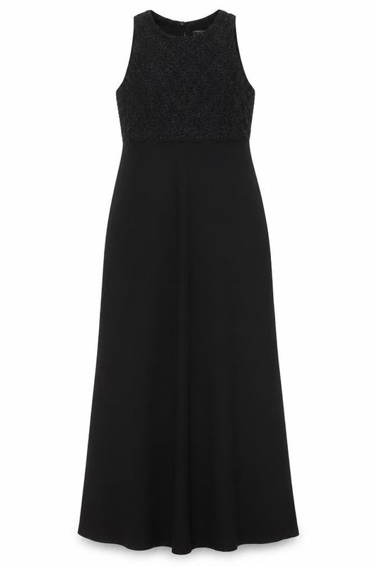 Carmen Marc Valvo Women Black A-Line Formal Dress 12
